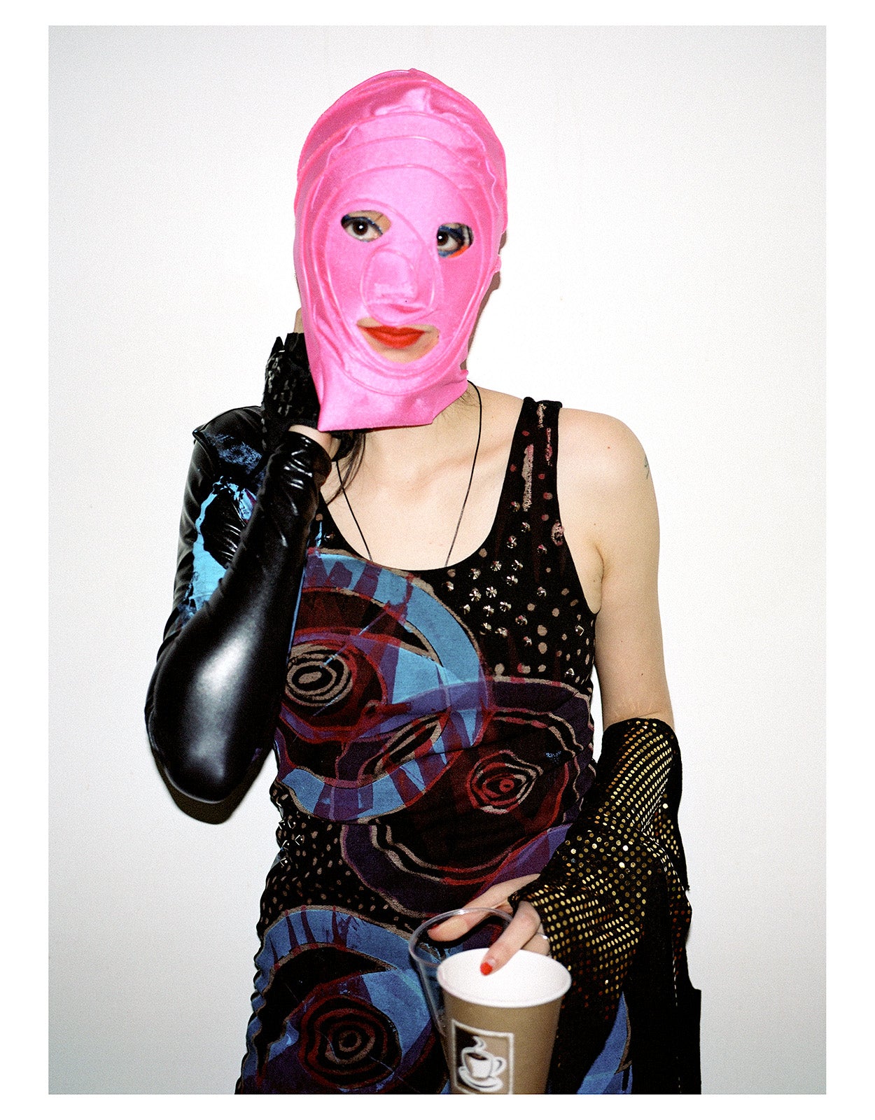 Karen in mask, Manchester (2009)